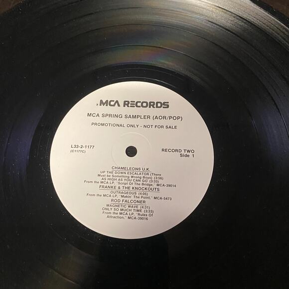 VARIOUS: mca spring sampler aor/pop MCA 12" LP 33 RPM - Picture 5 of 11